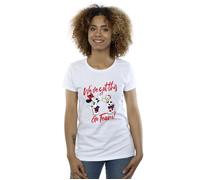 Minnie Daisy We´ve Got This Cotton T-Shirt Disney White L