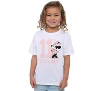 Minnie Mouse 11th Birthday Shirt Girls T Shirt, White, 12-13 Years