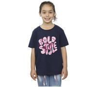 Minnie Mouse Bold Style Cotton T-Shirt Disney Navy 3-4 Years