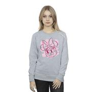 Minnie Mouse Bold Style Sweatshirt Disney Grey M