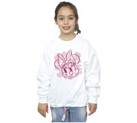 Minnie Mouse Bold Style Sweatshirt Disney White 12-13 Years