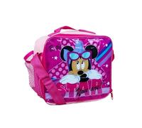 Minnie Mouse Character Lunch Bag for Kids - Insulated with Adjustable Strap - Lightweight and Perfect for School, Nursery, and Travel