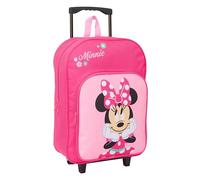 MINNIE MOUSE - Children's Backpack with Compact Trolley, Ideal for Children of Different Ages, Comfortable and Versatile, Quality and Resistance, 33 x 43 x 15 cm