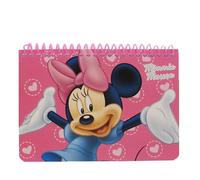 Minnie Mouse Disney Pink Spiral Autograph Book