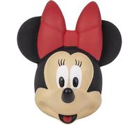 Minnie Mouse Dog Toy - Flesh, Black and Red - Minnie Face Design - Size 8x9x7.5cm - Latex Dog Toy - Original Product Designed in Spain