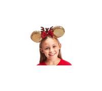 Minnie Mouse Festive Reindeer Ears Headband For Kids Girls Fancy