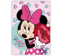 Minnie Mouse Fleece Blanket for Kids - Super Soft Blanket Fleece Throws 140 x 100cm - Gifts for Kids