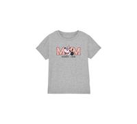 Minnie Mouse Girl's Mother'S Day Number 1 Mum T-Shirt Light Grey | Size: 3-4 Years Minnie Mouse Light Grey 3-4 Years