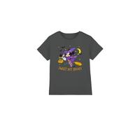 Minnie Mouse Girl's Spooky Witch T-Shirt Charcoal | Size: 12-13 Years Minnie Mouse Charcoal 12-13 Years