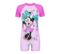 Minnie Mouse Girls Swimsuit - Tropical - 2-3 Years Pink