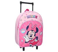Minnie Mouse Glam It Up Trolley Backpack, Pink, Standard Size