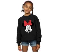 Minnie Mouse Head Sweatshirt Disney Black 12-13 Years