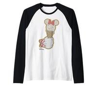 Minnie Mouse Ice Cream Raglan Baseball Tee