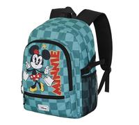 Minnie Mouse Indigo-Fan Fight Backpack 2.2, Turquoise, 31 x 44 cm, Capacity 24 L