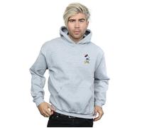 Minnie Mouse Kick Chest Hoodie Disney Grey XXL