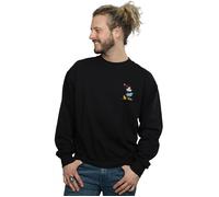 Minnie Mouse Kick Chest Sweatshirt Disney Black XL