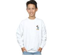 Minnie Mouse Kick Chest Sweatshirt Disney White 9 Years