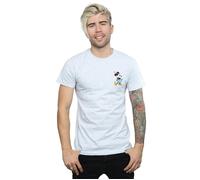 Minnie Mouse Kick Chest T-Shirt Disney Grey XXXL