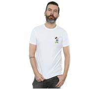 Minnie Mouse Kick Chest T-Shirt Disney White XXXL