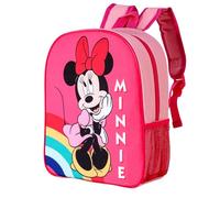 Minnie Mouse Kids Childrens Backpack School Rucksack Travel Bag Boys Girls with side mesh pocket