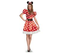 Minnie Mouse Ladies Disney Licensed Fancy Dress Costume Fairytale Book Day Kids
