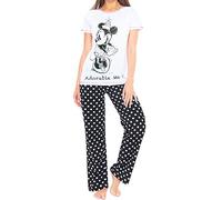 Minnie Mouse Ladies Minnie Mouse Pyjamas, Multicoloured, XXL