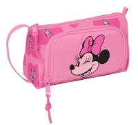 Minnie Mouse Loving - Pencil Case with Empty Drop-Out Pocket, Children's Case, Children's Case, Ideal for School Age Children, Comfortable and Versatile, Quality and Resistance, 20 x 8.5 x 11 cm,