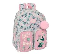 MINNIE MOUSE MINTY - Children's Backpack, Ideal for Children of Different Ages, Comfortable and Versatile, Quality and Resistance, 28 x 10 x 34 cm