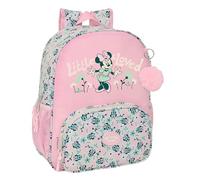 MINNIE MOUSE MINTY - Children's School Backpack, Adaptable to Trolley, Ideal for School Children, Comfortable and Versatile, Quality and Resistance, 32 x 12 x 38 cm