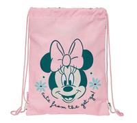MINNIE MOUSE MINTY - Junior Flat Bag Backpack, Ideal for Children of Different Ages, Comfortable and Versatile, Quality and Resistance, 26 x 34 cm