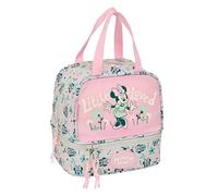 Minnie Mouse Minty - Lunch Box, Pencil Case, Quality and Maximum Resistance, Meal Holder, Recreation, Snack and Breakfast, 20 x 15 x 20 cm