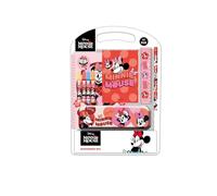 MINNIE MOUSE NAIVE - Writing Set, Gift Case, Metallic Case, Pencil Case, Children's Case, Ideal for Children, Comfortable and Versatile, Quality and Resistance, 27 x 3 x 37.5 cm, light pink, M, Casual