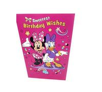 MINNIE MOUSE OPEN BIRTHDAY CARD