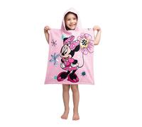 Minnie Mouse Pink Bow Hooded Towel Poncho
