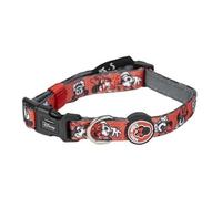 Minnie Mouse Premium Dog Collar - Pink - Size M-L - Quick Click Closure - Made of Polyester - Design with 3D Details - Original Product Designed in Spain