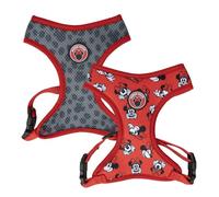 Minnie Mouse Premium Harness for Dogs - Size M/L - Grey and Red - Anti-Pull and Adjustable Training Harness - 100% Polyester - Original Product Designed in Spain