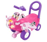 Minnie Mouse Ride On Toy Plane - Interactive Car for Kids with Lights & Sounds, Steering Wheel Activities, Push Along For Balance & Coordination - Ride-On Toys for 1 Year Old, Boys, Girls
