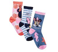Minnie Mouse Socks (Pack of 3) Blue EU 23-26