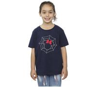 Minnie Mouse Spider Web Cotton T-Shirt Disney Navy 9 Years