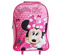 Minnie Mouse Standard Trolley Cabin Luggage Foldable Wheels
