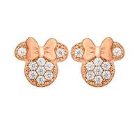 Minnie Mouse Stone Set Rose Gold Earrings E904431PZWL.PH