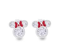 Minnie Mouse Stone Set Silver and Red Earrings E902851RZWL.PH