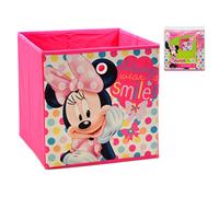 Minnie Mouse Storage Box 31 x 31 x 31 cm Minnie Finish, Multi-Colour