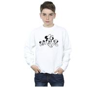 Minnie Mouse Three Faces Sweatshirt Disney White 3-4 Years