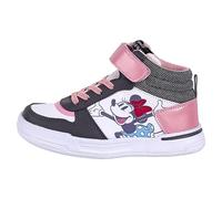 Minnie Mouse Trainers - Multicolour - UK Size 11 JNR - Velcro and Laces - Boot-Style Trainers with Lightweight EVA Sole - Minnie Printed Design - Original Product Designed in Spain
