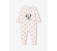 Minnie Mouse Velour Sleepsuit for Baby Girls by Disney® ecru