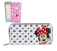 Minnie Mouse Wallet for Women Set - Bundle with Minnie Wallet for Women and More | Minnie Mouse Set for Girls, Teens, Multicolor, Minnie Mouse Wallet, Minnie Mouse Wallet, Minnie Mouse Wallet for