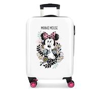 Disney Minnie Style Multicoloured Cabin Suitcase 37 x 55 x 20 cm Rigid ABS Combination Lock 38.4 Litre 2.9 kg 4 Double Wheels Hand Luggage