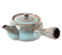 Mino ware Japanese Pottery Teapot Kyusu with Infuser made in Japan (Japan Import) SYK010 (Blue & Brown)