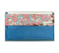 岡田園 Mino Washi Japanese Kaishi Paper - 30 Sheets, Blue, 5.7 x 6.9 inches